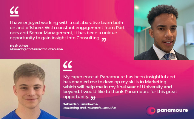 Panamoure Thank You Interns